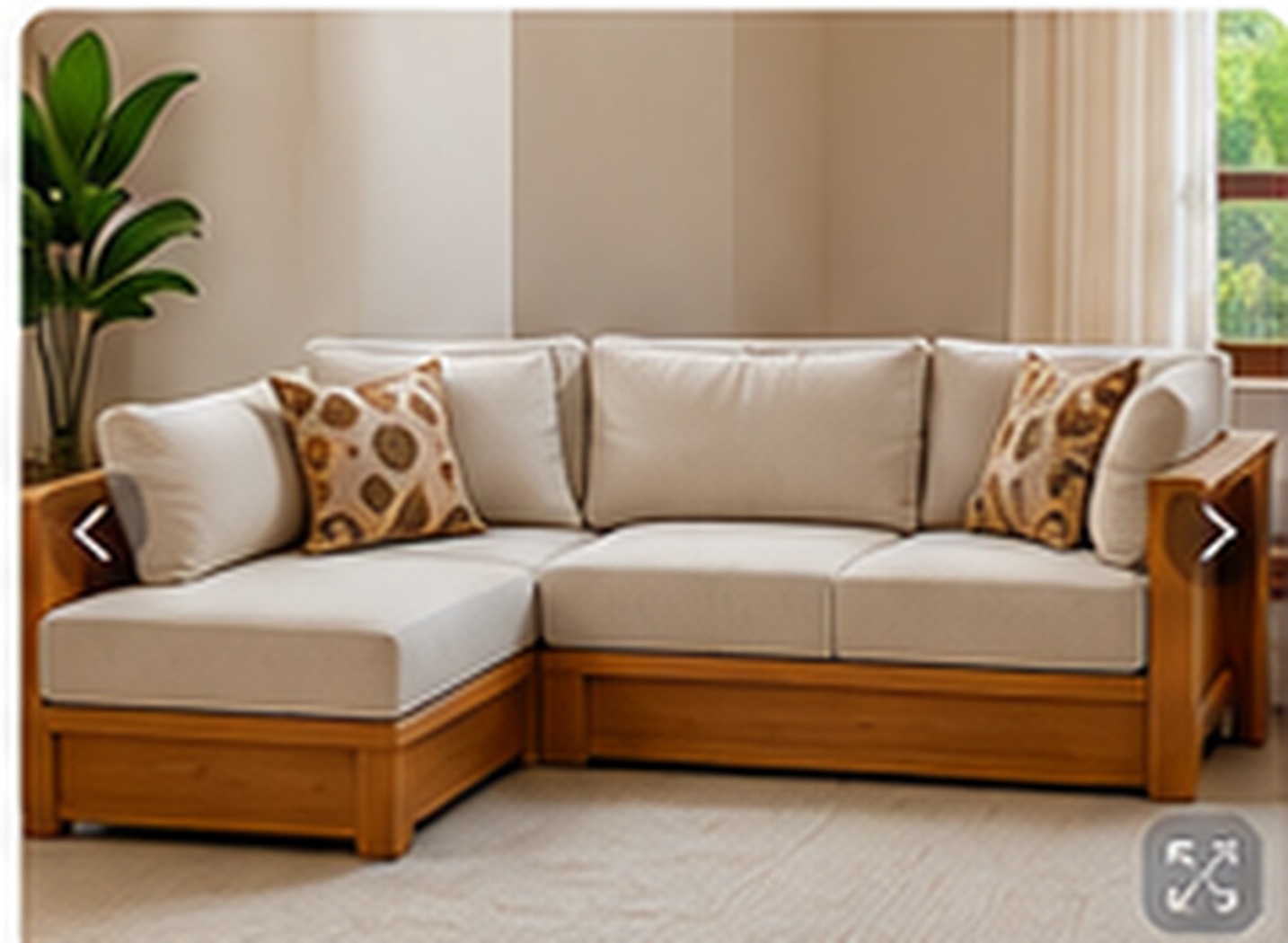 Sala Flor Morado Muebles